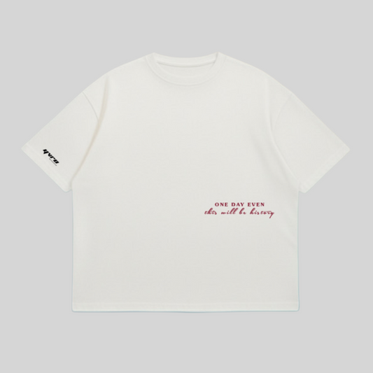 Moments fade offwhite tshirt