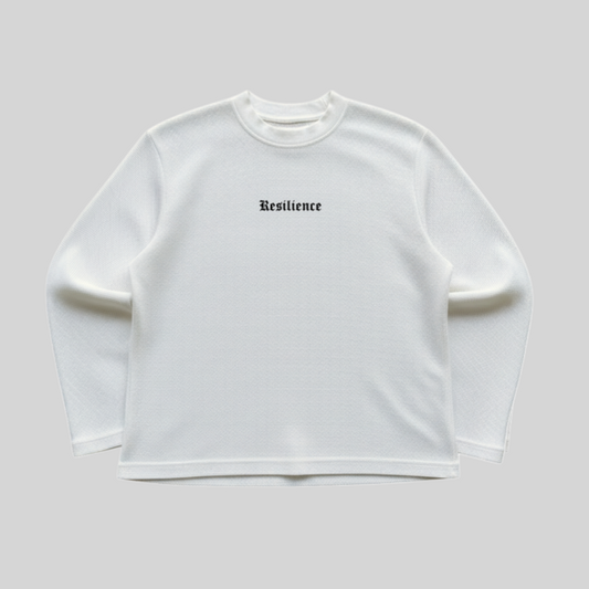 Resilience waffle netted tshirt